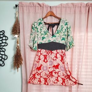 Top Shop Floral Mini Dress (6)